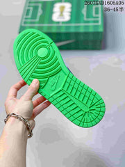 Jordan Air Jordan 1 Low Green Yellow Blue Sneakers