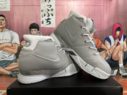 Nike Kobe 1 Protro Basketball Shoes in Grey and White
