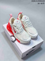 Nike Air Max 270 Premium Sneakers White and Red