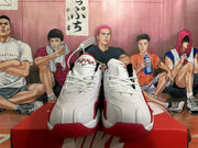 Nike Air Zoom Flight 96 White Red Black Basketball Shoes