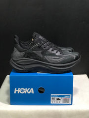 HOKA Clifton 10 Black Running Sneakers