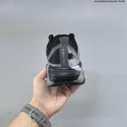 Nike Air Zoom Pegasus 42 Running Shoes, Black and Silver