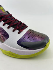 Nike Kobe 5 Protro Basketball Shoes White Purple Volt CD4991-100