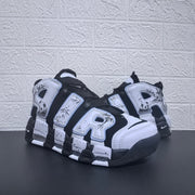 Nike Air More Uptempo Panda Black and White Sneakers