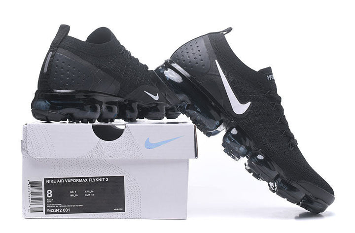 Nike Air VaporMax Flyknit 2 Black White Sneakers 942842-001