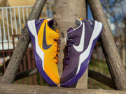 Nike Kobe 8 LSU Basketball Shoes in Gold and Purple