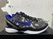 Nike Kobe 6 Protro Gray Camo Basketball Shoes
