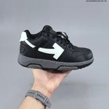 Off-White Arrows Low-Top Sneakers in Black and White