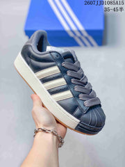 adidas Superstar XLG Sneakers Black and White JR7444