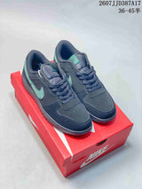Nike Big Nike Low Sneakers in Black, Green, White and Navy