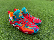 Jordan 680-5 Blue Red Multicolor Basketball Shoes