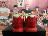 Nike Kobe 6 Basketball Shoes Red and Volt Green