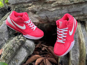 Nike Kobe 4 Basketball Shoes in Pink and White
