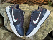 Nike Kobe 4 Basketball Shoes, Navy White Red Paris Colorway