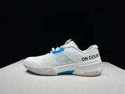 On The Roger Pro Fire Clay White Court Sneakers