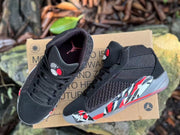 Jordan XXXVIII Playoffs 23 Black Red Basketball Shoes