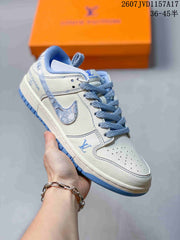 Nike Dunk Low Louis Vuitton Ice Blue Denim Sneakers 2607JVD1157A17
