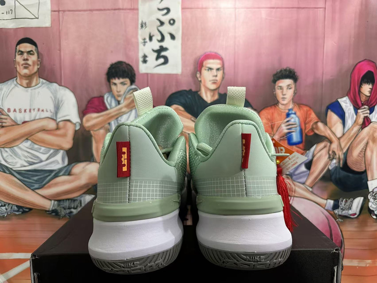 Nike Jade Green Basketball Sneakers