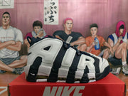 Nike Air More Uptempo Olympic Blue Basketball Shoes