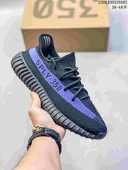Adidas Yeezy Knit Sneakers with Ribbed Sole