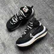 Nike VaporWaffle DH9186-001 Black and White Sneakers