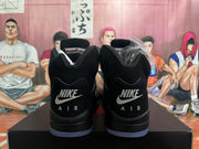 Jordan 5 Black and White High-Top Sneakers