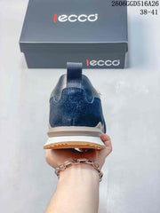 ECCO Men's Navy Lace-Up Outdoor Sneakers