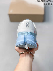 On Cloudswift Amp Women's Running Sneakers White Blue 07JXD200A20