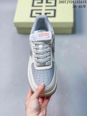 Nike Air Force 1 Low Gray Blue Sneakers 2607JYD1155A15