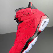 Air Jordan 6 Retro Toro Red and Black Sneakers CT8529-600