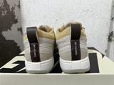 Nike Book 1 Sneakers in Cream and Light Grey