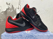 Nike Zoom Air Black and Red Basketball Shoes