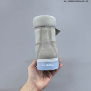 Timberland High-Top Lace-Up Boots in Grey
