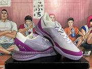 Nike Basketball Shoes White Purple Red