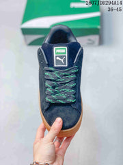 PUMA Suede XL Low-Top Sneakers Black and Gum