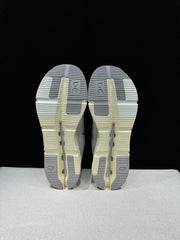 On Cloudnova Form 2 Sneakers, Gray and Cream