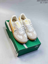 PUMA Palermo Leather Sneakers White Yellow Gum 2507JJD320A13