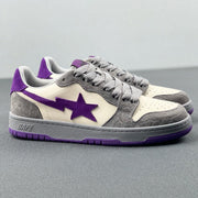 BAPE SK8 Sta Sneakers White Purple