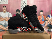 Jordan 23 Retro Basketball Sneakers Black Red White
