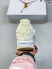 Nike Air Jordan 4 Retro White Gold Sneakers 2411JHD320A29