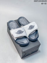 Nike Air Jordan Hydro II Retro Slides White/Navy 2607LD240A20