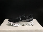 On Cloudmonster 2 Black White Running Shoes
