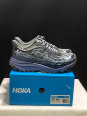 HOKA Stinson 7 Trail Running Shoes in Gray