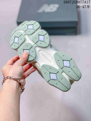 New Balance 9060 Mint Green and White Sneakers