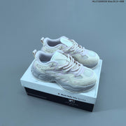 FILA FERN Low-Top Sneakers in Ivory and Lavender