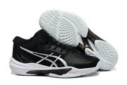 ASICS Sky Elite FF MT 3 Black Silver Indoor Court Shoes