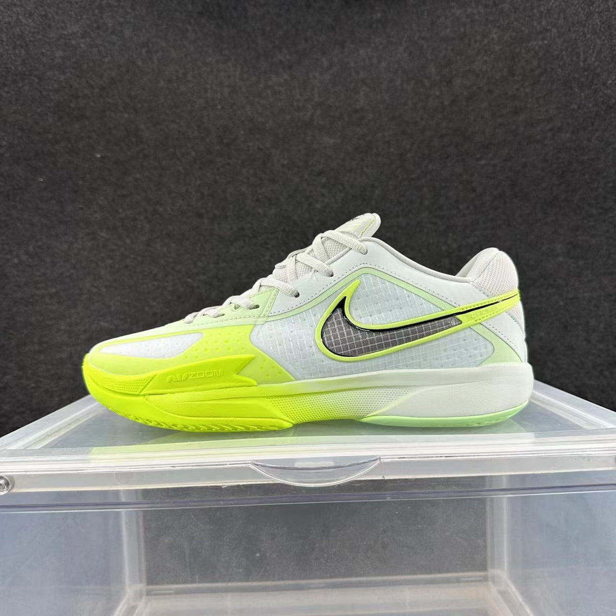 Nike Basketball Shoes in Yellow, Green and Gray