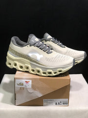 On Cloudmonster 2 Running Shoes Cream White