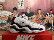 Nike Air Zoom Flight 96 White Red Black Basketball Shoes