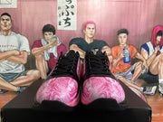 Nike Kobe Basketball Shoes Black and Pink Marble